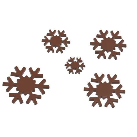 Chocolate Mould; Snowflakes.webp